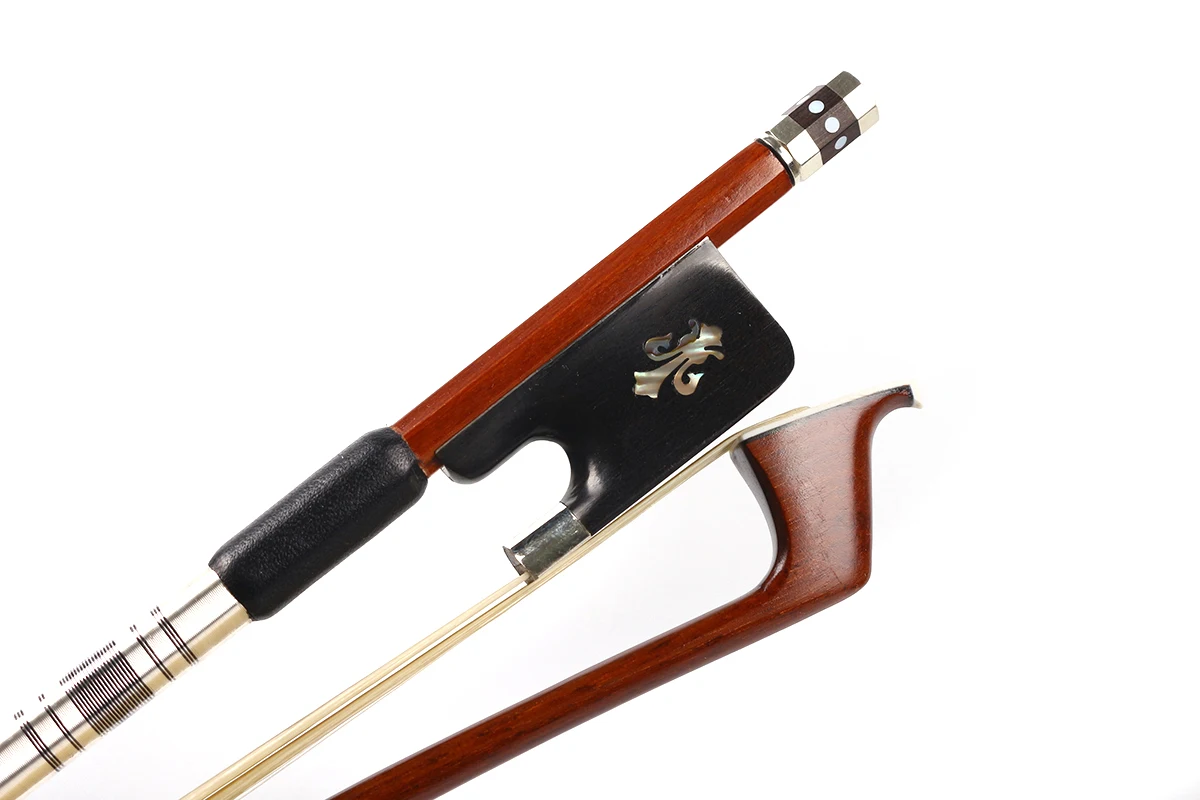 

Yinfente Advanced Cello Bow 4/4 Brazilwood Bow Stick Natural HorseTail Great Balance