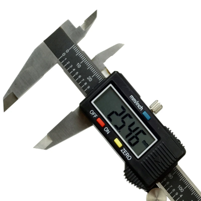 0-150mm 6inch digital caliper stainless steel electronic vernier caliper micrometer carbon fiber caliper thickness gauge ruler