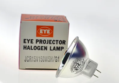 

For EYE JCR15V150W5H/G1 PROJECTOR HALOGEN LAMP 15V150W,IWASAKI 15V 150W Bulb,Microscope SMT AOI light,JCR 15V150W5H