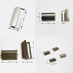 Silver/Antique Bronze Metal Suspenders Adjust Buckles Craft Clips Garment Accessories 20mm 25mm 30mm 30 pcs/lot