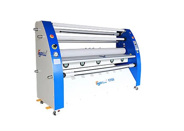 1700mm High Speed Industrial Laminating Machine For Cold Film And Hot Film 2.4mX1.55mX0.85m