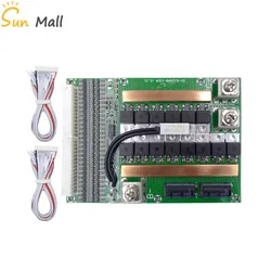28S 100A High Current Lithium Battery Protection Board 100V polymer with Temperature Control /Li-ion BMS board