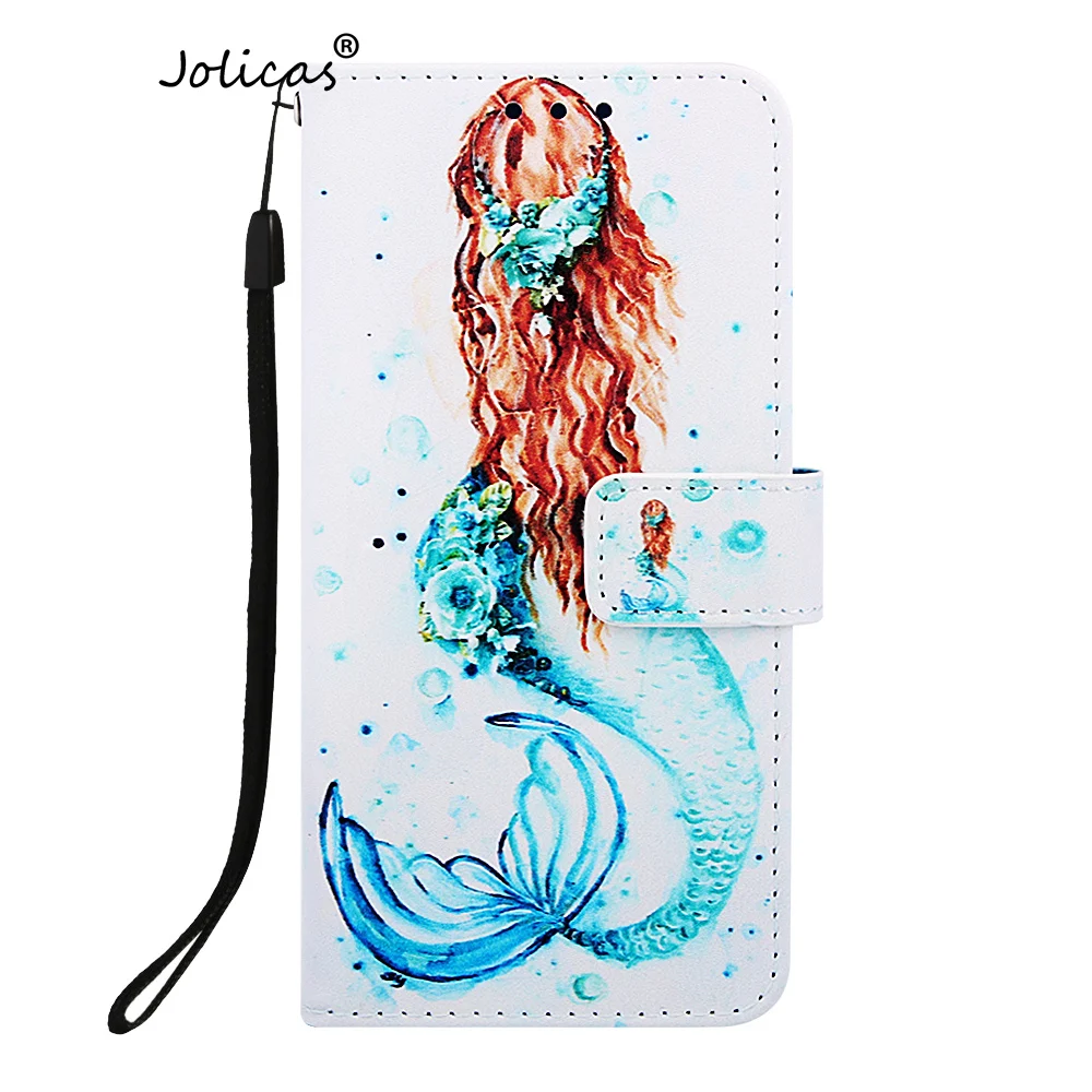 Silicons Cases For carcaso Samsung M30 Rose PU Leather Flip Wallet Samsung Galaxy A40S S8 Plus S9 S10 Lite M10 M20 Protector