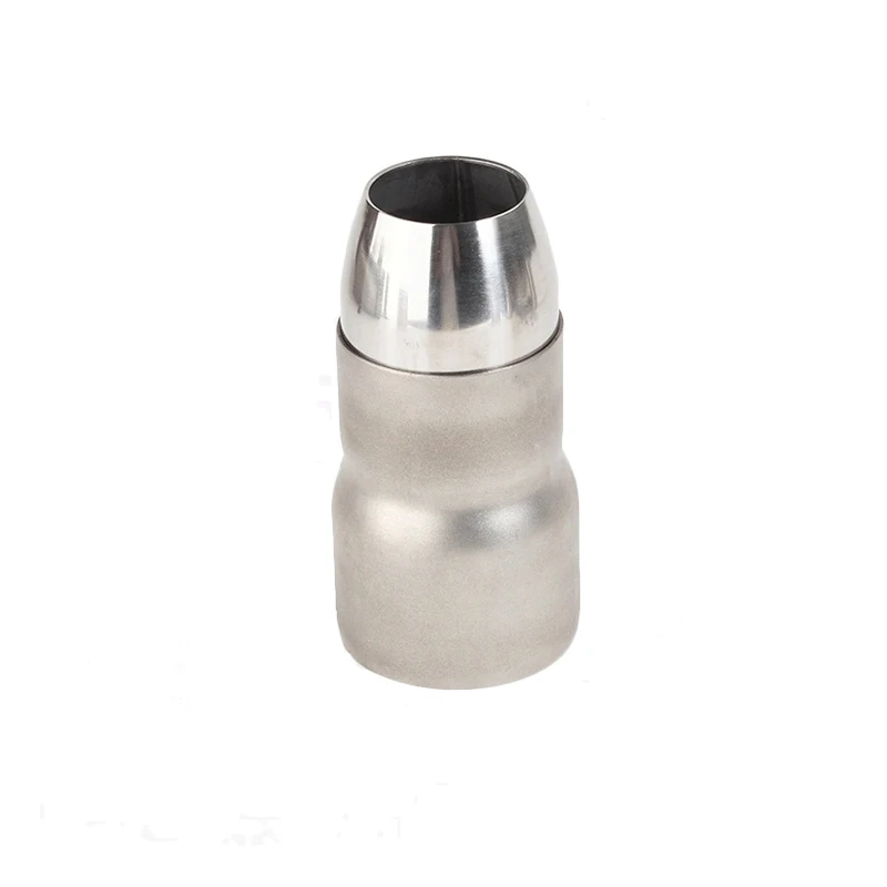 60mm to 51 mm to 36mm Motorcycle Exhaust Muffler Welding Head Mild Steel Converter Adapter Reducer Connector Pipe Tube