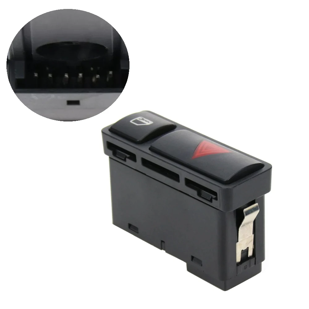 Car Door Central Lock Switch Warning Emergency Hazard Light Flasher 61318368920 for BMW 323Ci 325i 328i 330i 330Xi M3 Z4