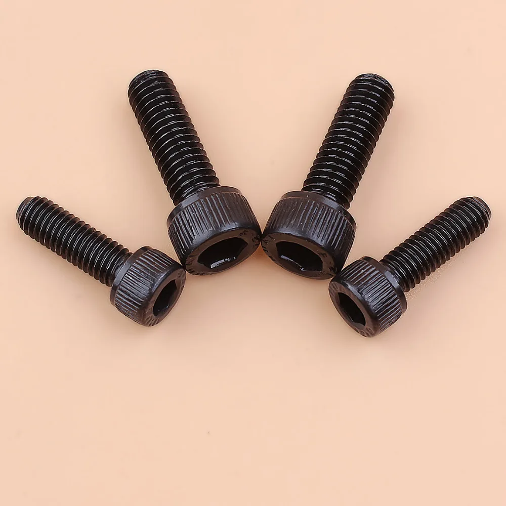 머플러 나사 볼트 키트, 가스 체인톱 725536955 725537055, HUSQVARNA 61 268 272 K 362 365 371 372 372XP 385 385XP 390 390XP 용