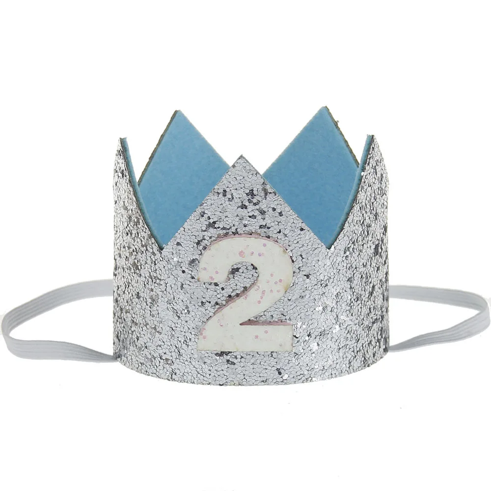 Cappello A Cono Verde Per 1° Compleanno - Corona Decorazione Festa Per Bambino - Tema Wild One