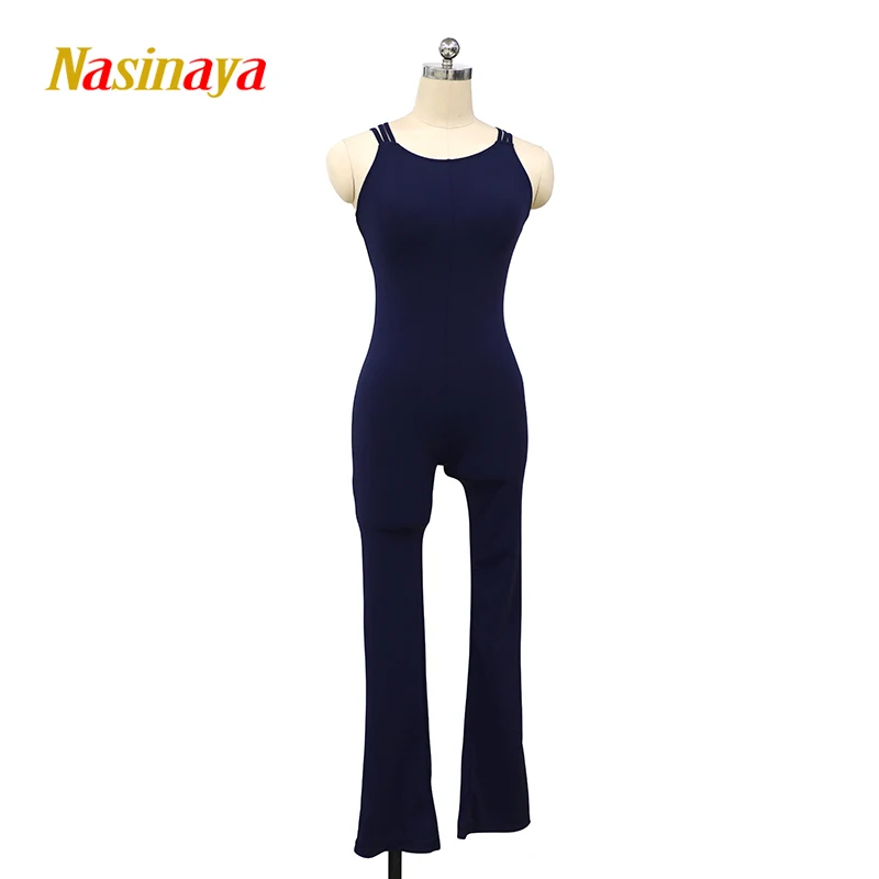 

Nasinaya Figure Skating Competition Leotard Girls' Bodysuit Patinaje Artistic Gymnastics Women's Sleeveless Clothing