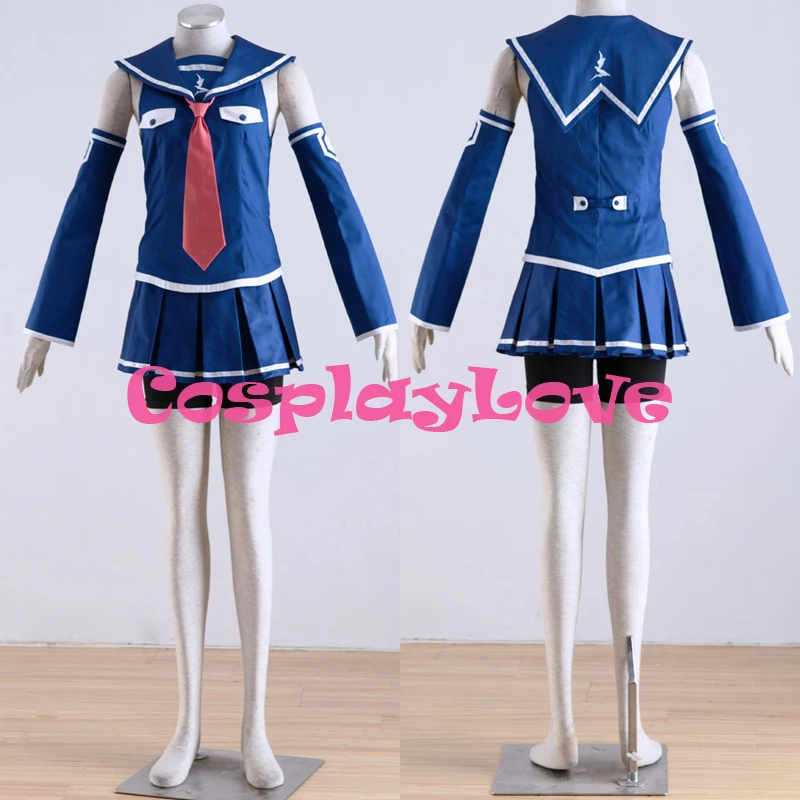 

High Quality Stock Japanese Anime Arpeggio of Blue Steel Lona Cosplay Costume Sailor Suit CosplayLove Christmas Halloween