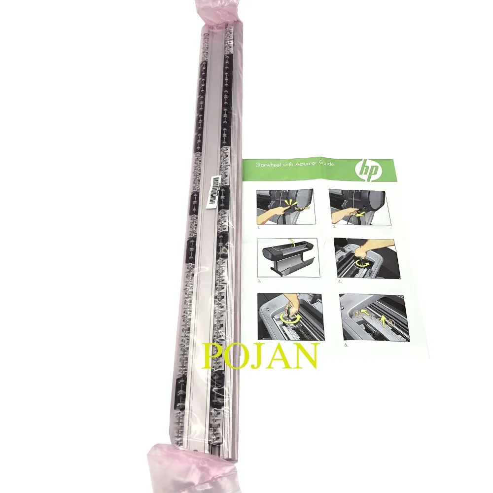 Q6718-60011 Starwheel assembly 24-inch Designjet T610 T1100 T790 T770 Z3200 Q6683-60196 CK837-67033 printer plotter parts POJAN