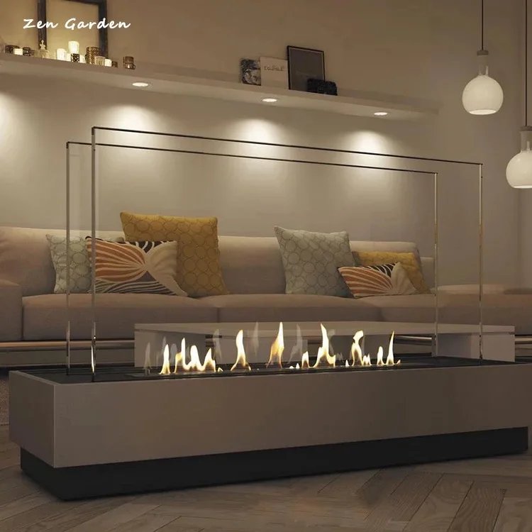 

Inno living fire 36 inch ethanol burner with remote control fireplace insert