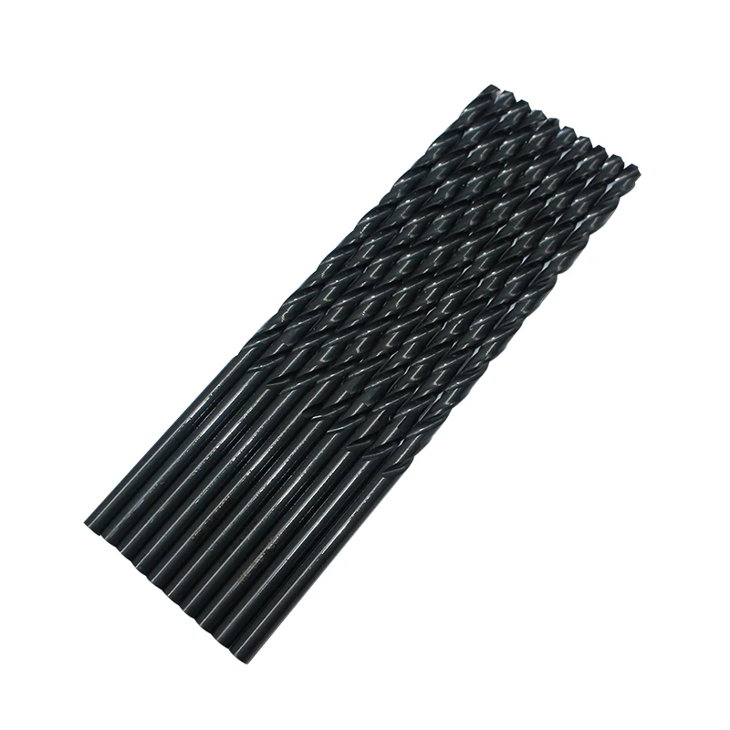 10 pcs M2 5.2mm placa de aço do metal broca de aço de alta velocidade broca M2 precisão full-moagem em linha reta haste da broca da torção