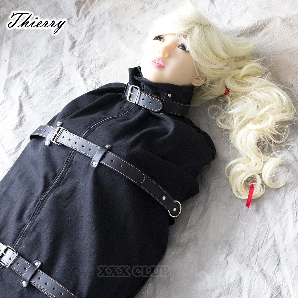 Thierry Adult Games Sex Restraint Cosplay Slave Games Body Mummy Fetish Sleepsacks Bondage Harnesses Erotic Products For Couple