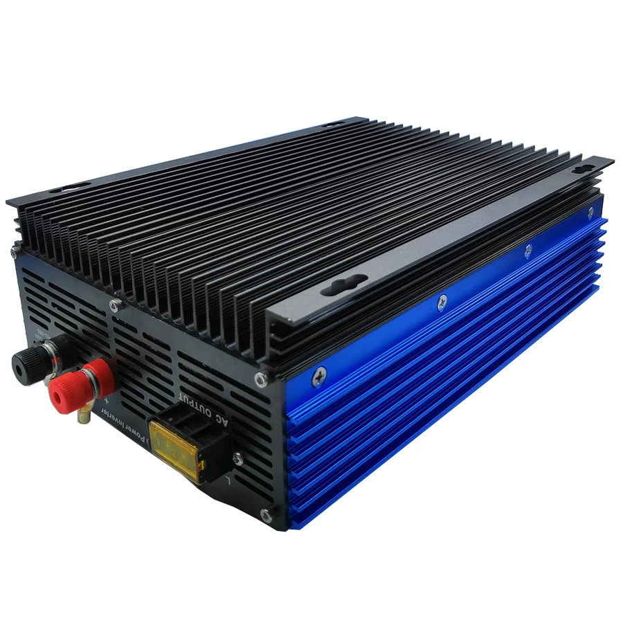 1200W High efficiency grid tie micro inverter with colorful LCD  PV on grid tie inverter 1000W adjustable Battery discharge