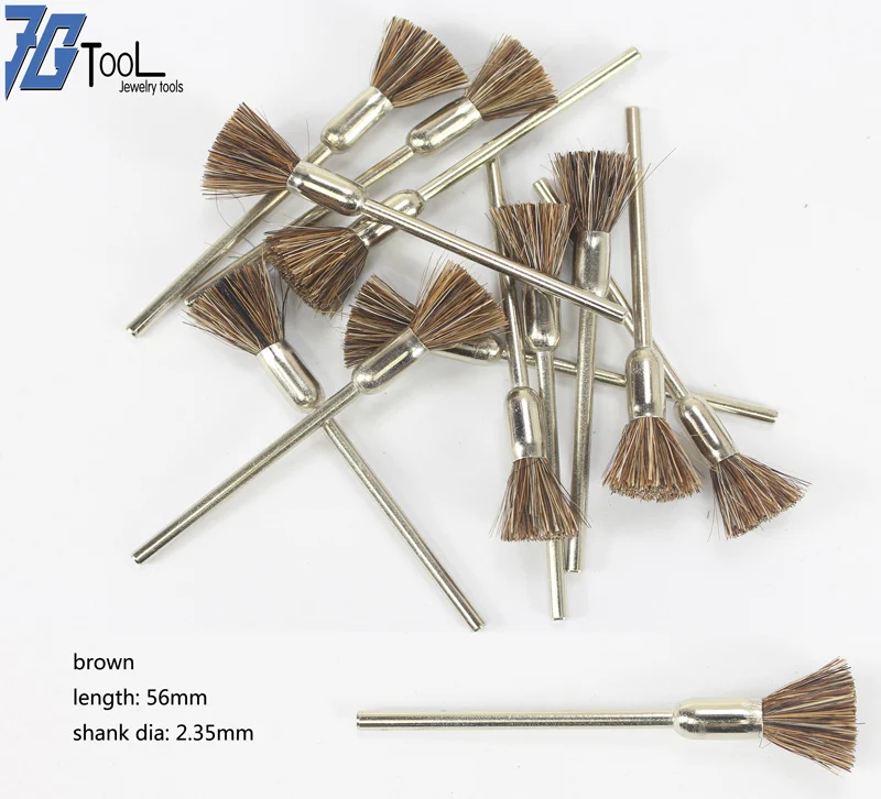 

100pcs Wheels Rotating Polishing Tool Cup Nylon Polisher Brush Bristle Mounted Polishing Brush For Dremel Power Tool Accessories