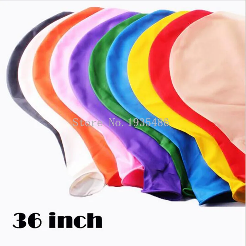 

High Quality 10pcs.36''10Colors Ballon Helium Inflable Giant Latex Big Balloons For Wedding Birthday Christmas Event Decoration