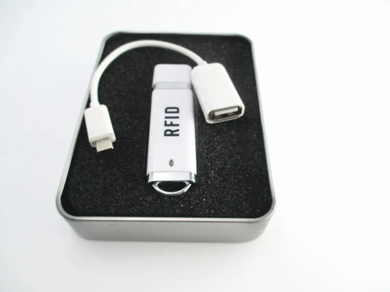 Mini lector RFID Micro 125KHz OTG, USB, para iPad, Android, Mac, Windows, Linux