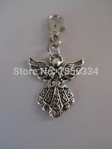 HOT Wholesale 20pcs Fashion Vintage Alloy  Guardian Angel  Charm Keychain Gifts Fit Key Chains Accessories  Jewelry D49 image 2