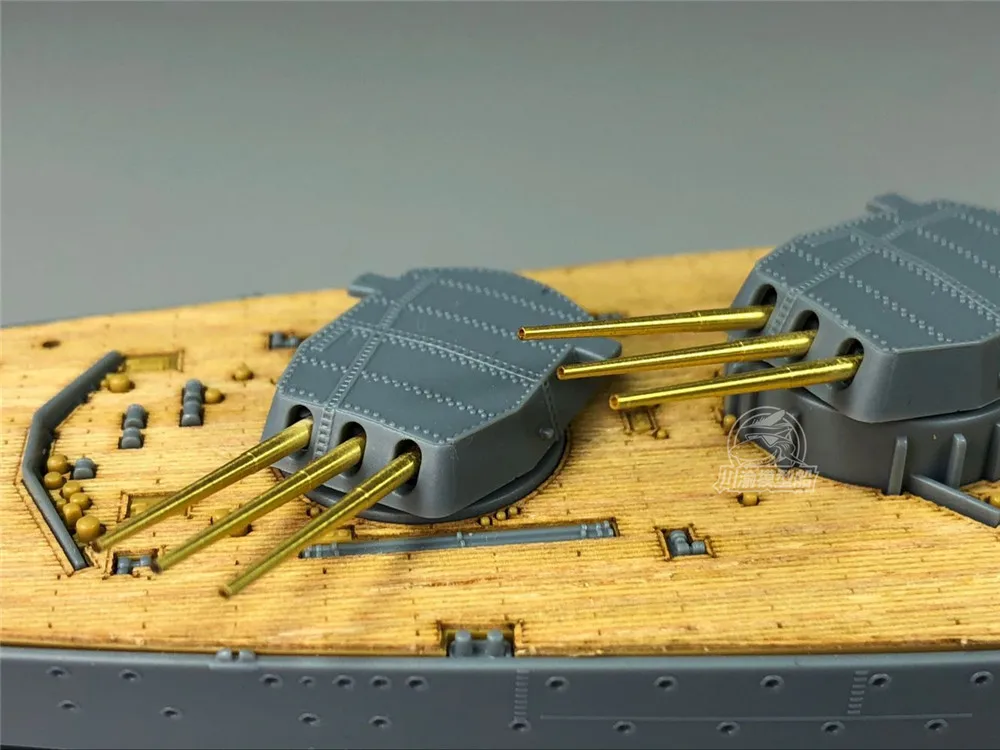 1/700 スケール 406mm 真鍮製砲身 ロドニー タミヤ 77502 ネルソン 77504 トランペッター 06717 戦艦モデルキット (9個/セット)