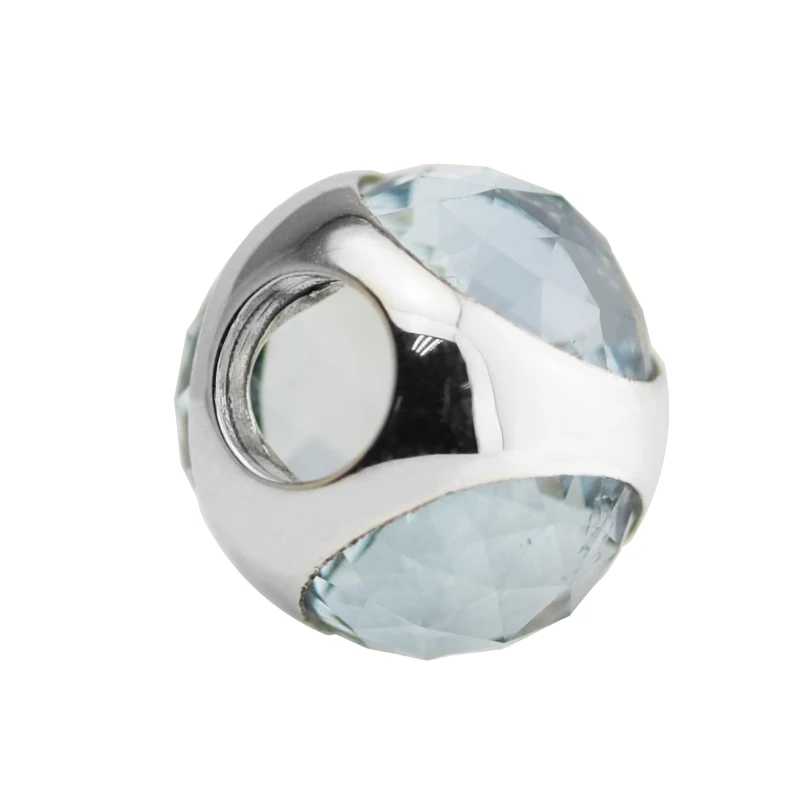 

Подходит Европейский Шарм Браслеты Aqua синий Сияющие капли Шарм 925Sterling-Silver-Jewelry бусины ювелирные изделия аксессуары "сделай сам" для изготовления оптом