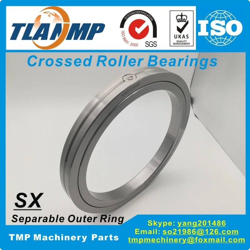 SX011818 TLANMP Crossed Roller Bearings (90x115x13mm) Thin section bearing  Slim ring types Robotic Bearings