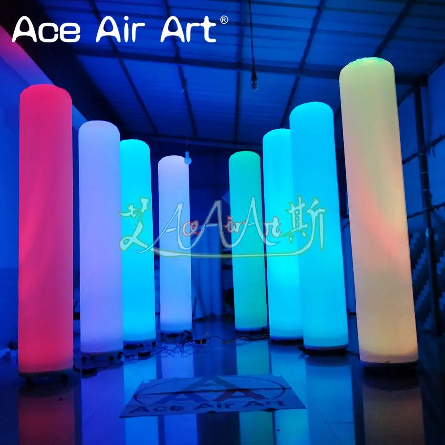 

Inflatable Lighting LED Pillar, Wedding Column, Party Lights for Decoration