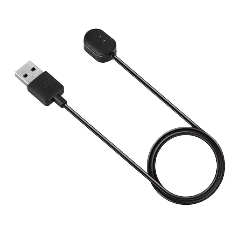 USB สายชาร์จข้อมูลสายไฟ Dock Charger Adapter สำหรับ Xiaomi Amazfit Cor 2 Band2 Huami สมาร์ท2สายรัดข้อมือ a1712