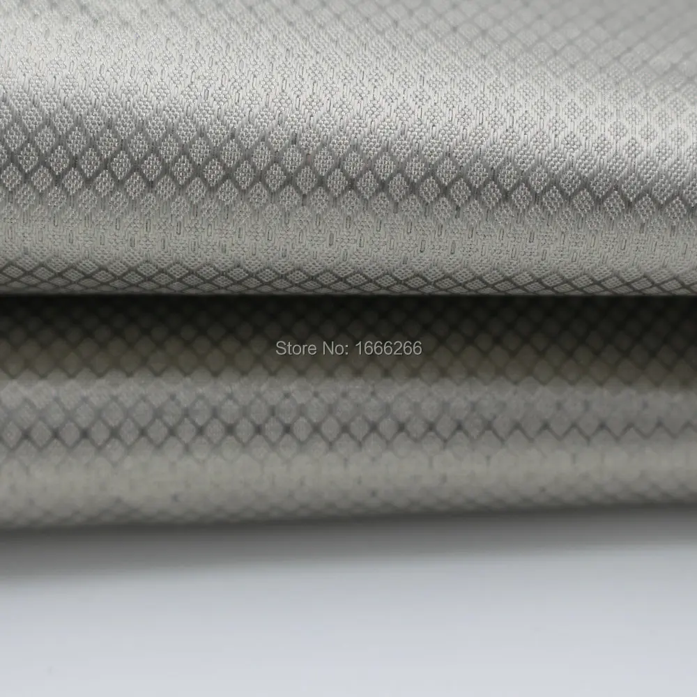 

BLOCK EMF Blocking Conductive Ripstop Fabric Can producce shielding curtain