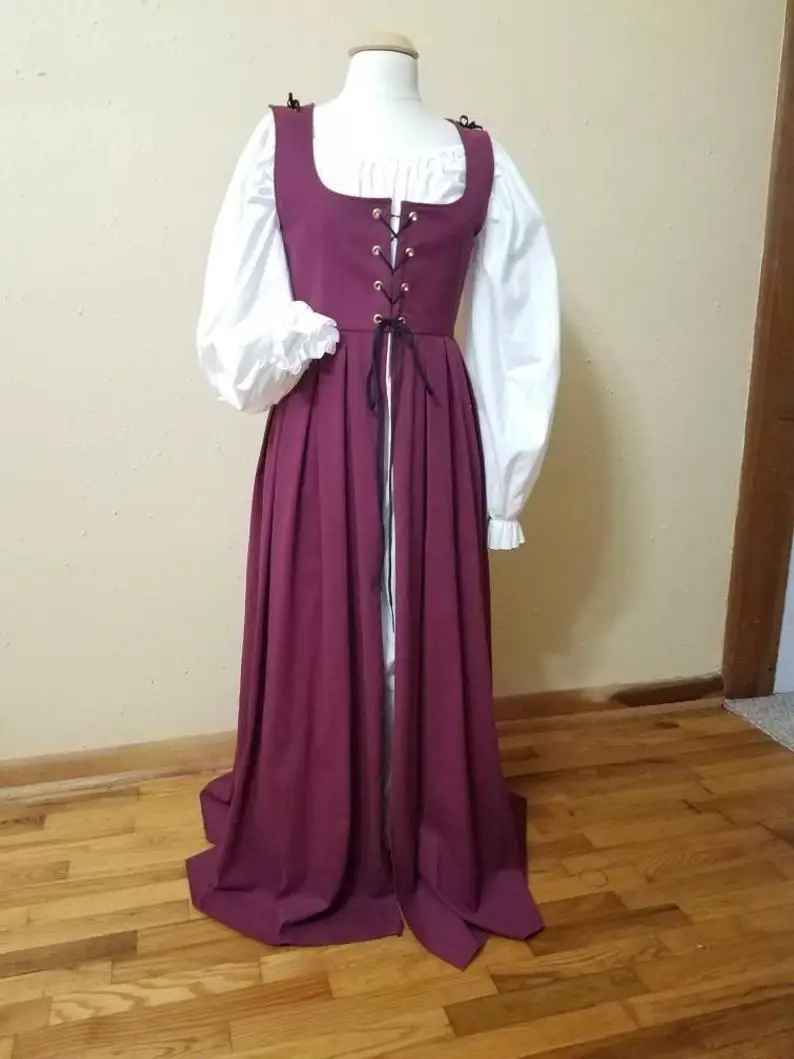 

Scottish Irish dress Chemise Celtic Renaissance Irish Dress cosplay Costume custom made