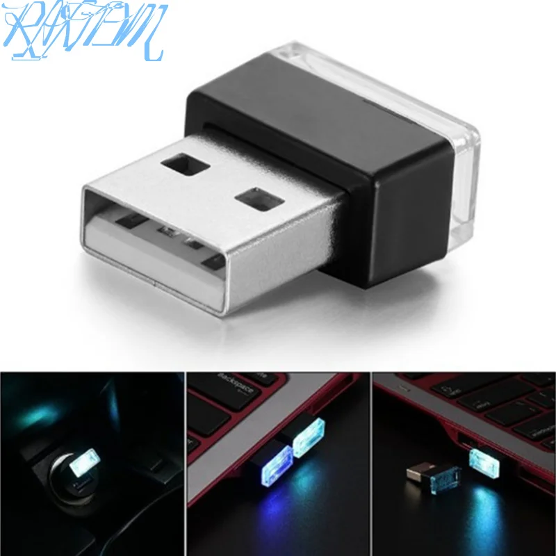 Car Styling USB Atmosphere LED Lamp Light For Subaru XV Forester Outback Legacy Impreza XV BRZ Tribeca