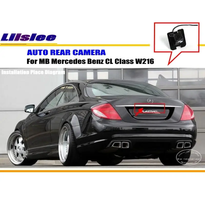 

For Mercedes Benz CL Class W216 Car Rear View Rearview Camera Vehicle Parking Back AUTO HD CCD CAM Accessories Kit