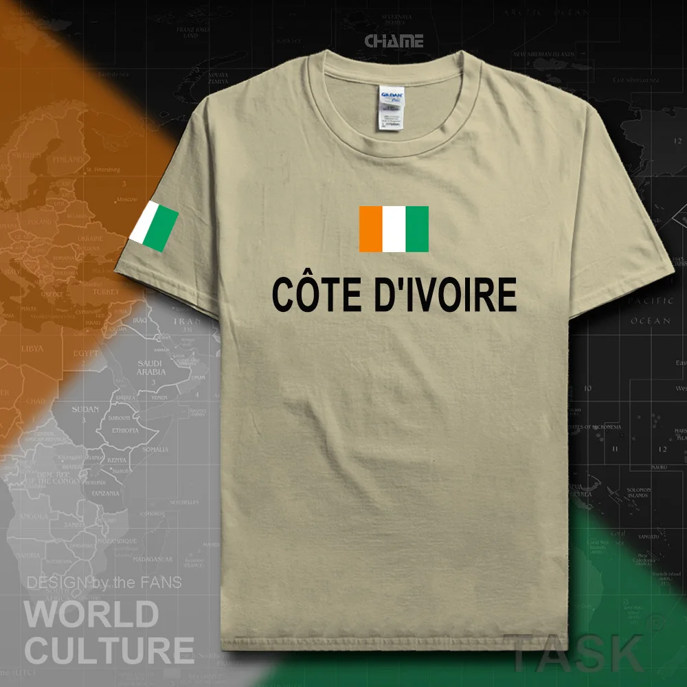 Cote d\'Ivoire Ivory Coast mens t shirt fashion 2017 jersey nation team cotton t-shirt clothing sporting tee CIV Ivorian Ivoirian