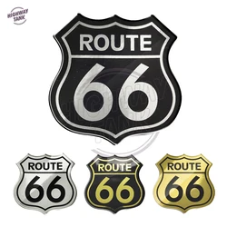 Autocollants de moto 3D pour Harley, Yamaha, Honda, Suzuki, Kawasaki, BMW, The Historic Route 66 Sticker Case, America, US