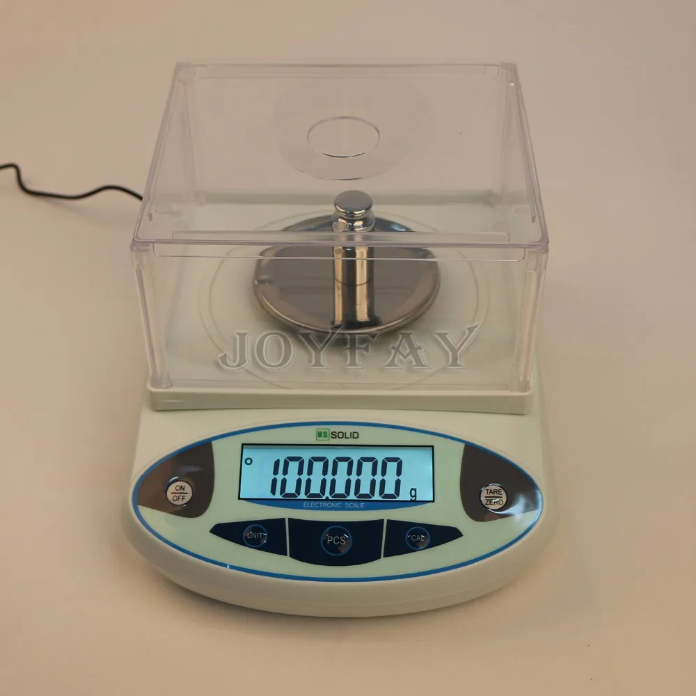 U.S. Solid 100 x 0.001 g 1 mg  Lab Scale Analytical Electronic Digital  Balance Precision Weight Scales 0.001