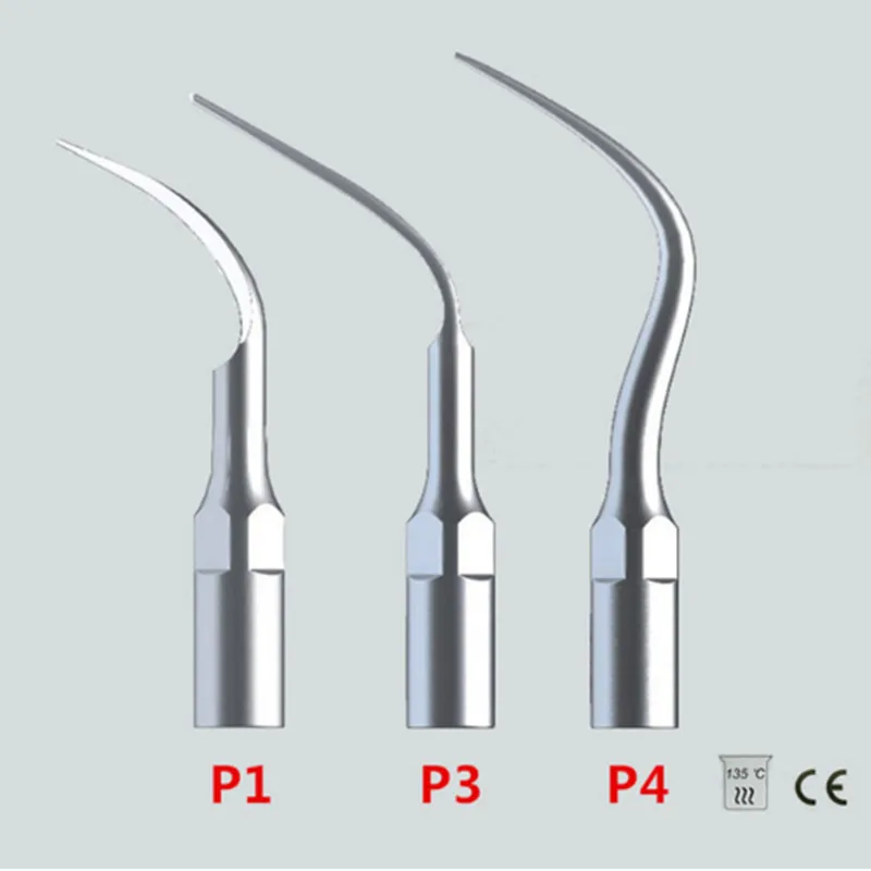 Nowy 3 sztuk/partia ultradźwiękowy skaler Dental wskazówek P1 P3 P4 z EMS/dzięcioł dental wybielanie zębów narzędzia stomatologiczne