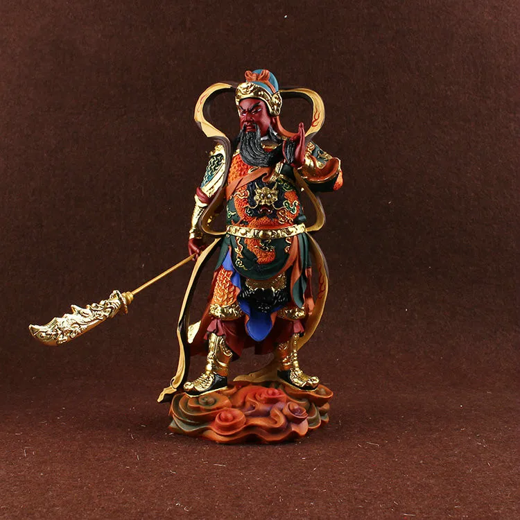 

Sangharama Bodhisattva, Resin painting Guan Gong, Buddha statues, Dharma, wealth, peace