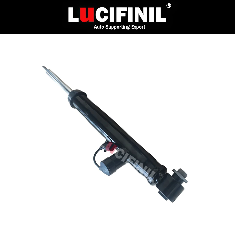 LuCIFINIL New Left Rear Shock Absorber With Sensor ADS Suspension Damping Strut Fit Audi A6 C6 4F0616031M 4F0616031K