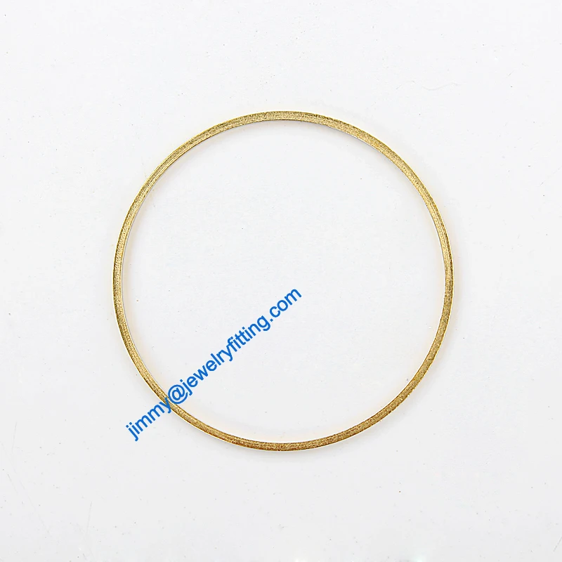 

2000PCS Raw Brass Circle 38*1*1mm copper Rings jewelry findings Conntctors Quoit