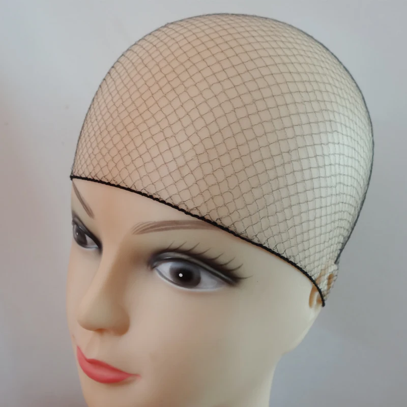 Whole Sale 500pcs Hairnet 5mm Nylon Hair Nets Invisible Disposable 20inch 5 Colors Black,Dark Brown,Light Brown,Brown,Blonde