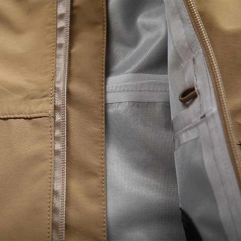 Chaqueta militar hombre camuflaje abrigo otoño cortaviento - imagen 4