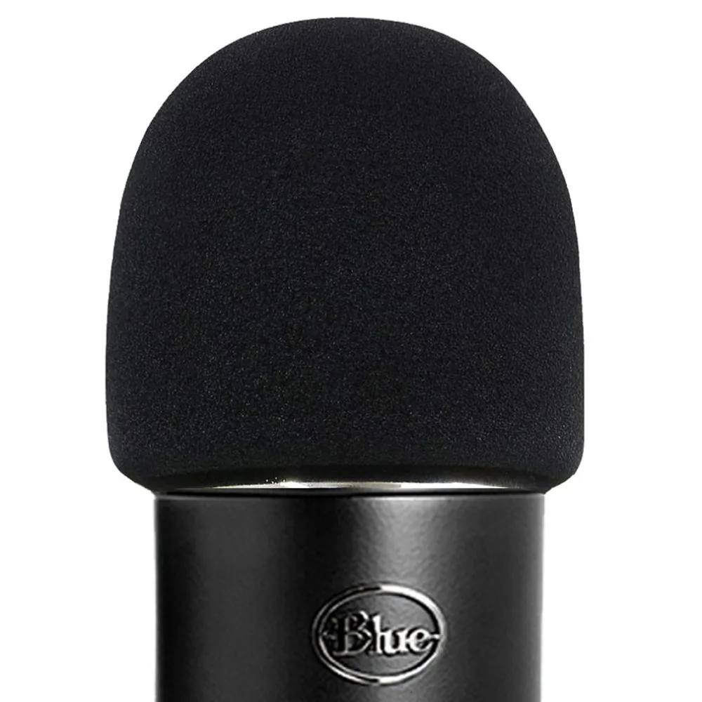 SHELKEE  Foam Microphone Windscreen for Blue Yeti ,Yeti Pro condenser microphones-  as a pop filter for the microphones