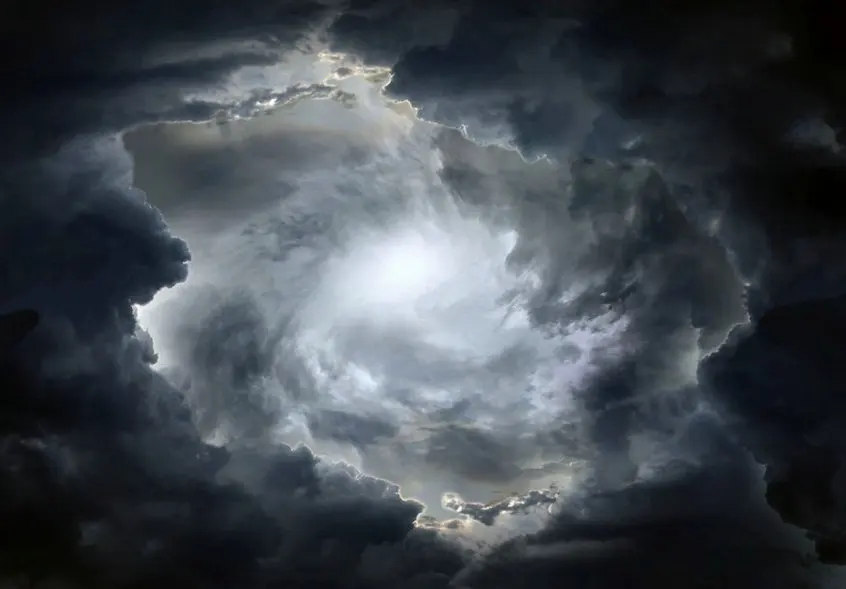 Storm Light Dark Dramatic Clouds photo studio background  High quality Computer print scenic photo backdrop