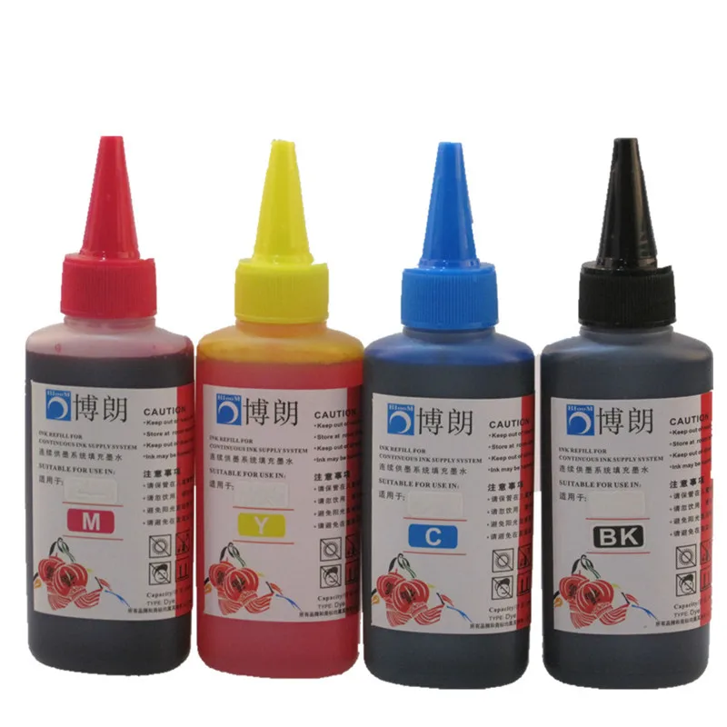 T1291-1294 Refillable ink cartridge for EPSON Office BX625FWD BX630FW BX635FWD BX925FWD BX935FWD + for EPSON Dey ink 400ML