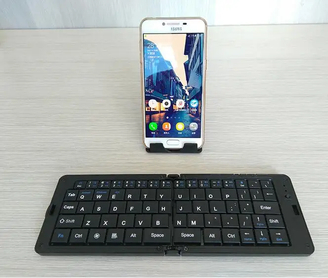 KB218 Foldable mobile phones Keyboards tablet Bluetooth Keyboard cell phone Keypad for Android IOS Windows Iphone Ipad xiaomi