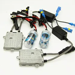 1 kit car xenon 55w 880 881 h7 h11 9005 9006 h1 h3 55w car hid xenon headlight for 12v auto xenon headlamp