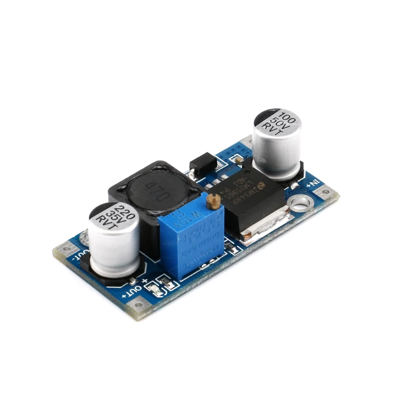 LM2596 LM2596S ADJ Power supply module DC-DC Step-down module 5V/12V/24V adjustable Voltage regulator 3A