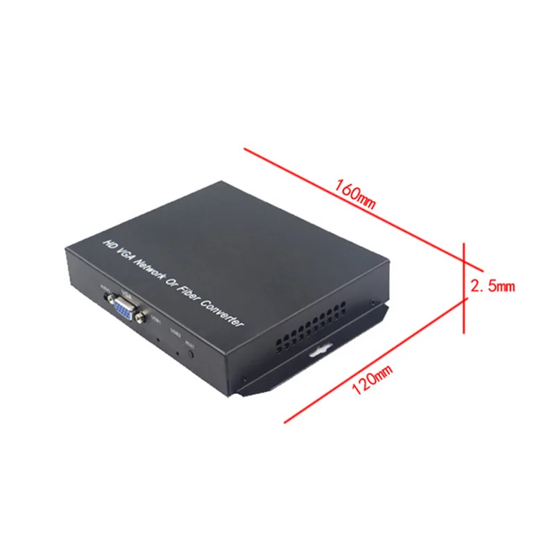 Imagem -05 - Vga Kvm Extender Fibra Óptica Conversores com Estéreo 3.5 mm Áudio 1080p e Usb fc Singlemoode 20km Alta Qualidade