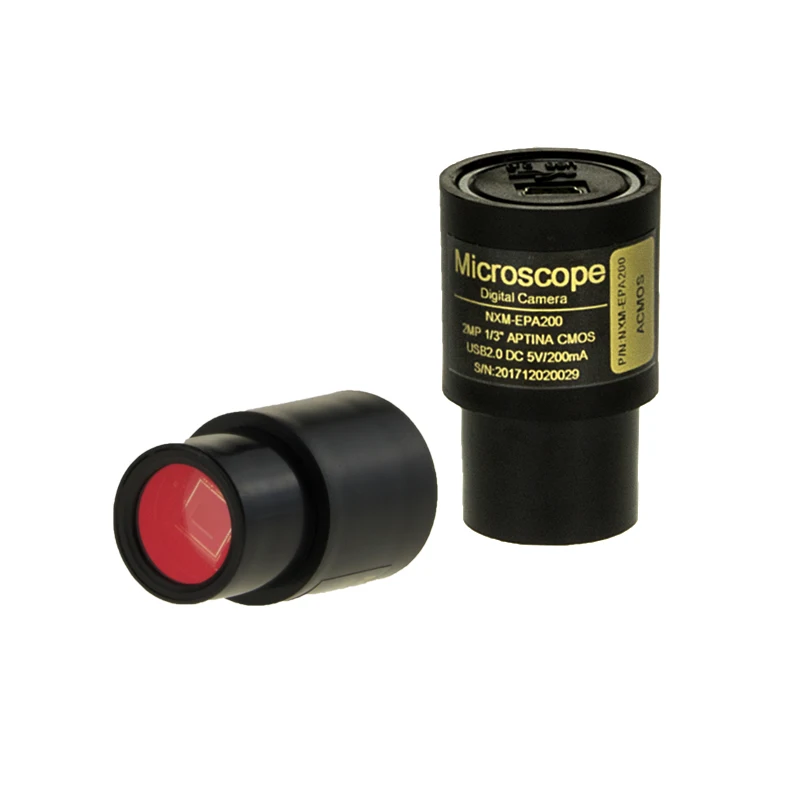 Imagem -02 - Câmera de Microscópio Digital com Usb Imagem 5mp Lente Ocular Eletrônica Saída Usb 2.0 Interface de 232 mm 5.5 Aptina Cmos