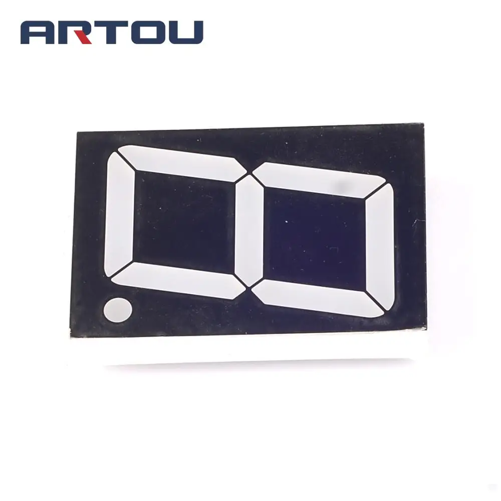 10PCS Common Anode 1Bit Digital Tube 7 segment 1.8