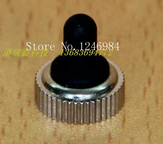 [SA]M6.35 small toggle switch cap round waterproof Taiwan Deli Wei Dailywell--100PCS/LOT